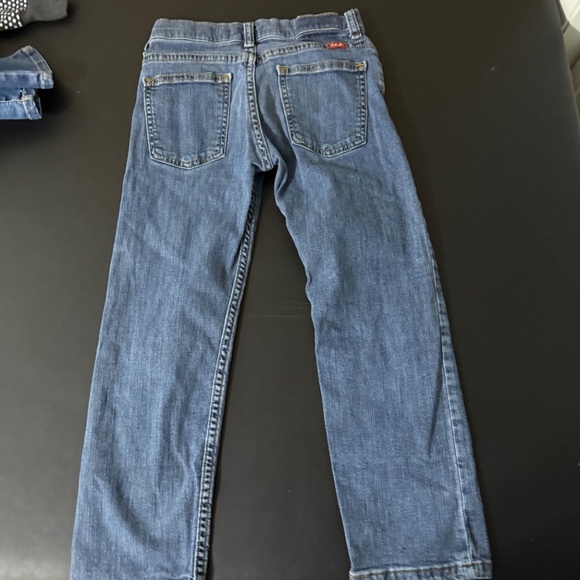 Wrangler Classic Straight Jeans boys Sz 8 - Picture 2 of 3